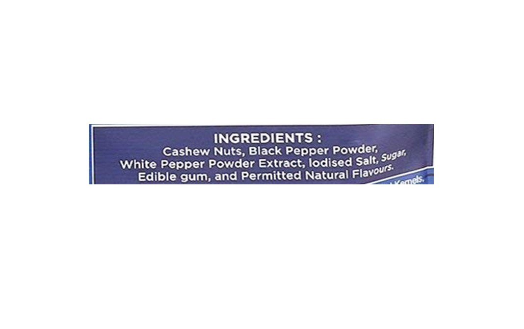 Nutty Gritties Southern Pepper Cashew Nuts   Pack  188 grams